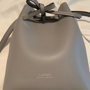 Lauren Ralph Lauren leather bucket bag